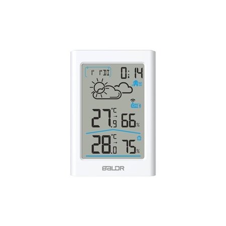 BALDR Baldr WS0341WH1 Wireless Weather Station; White WS0341WH1